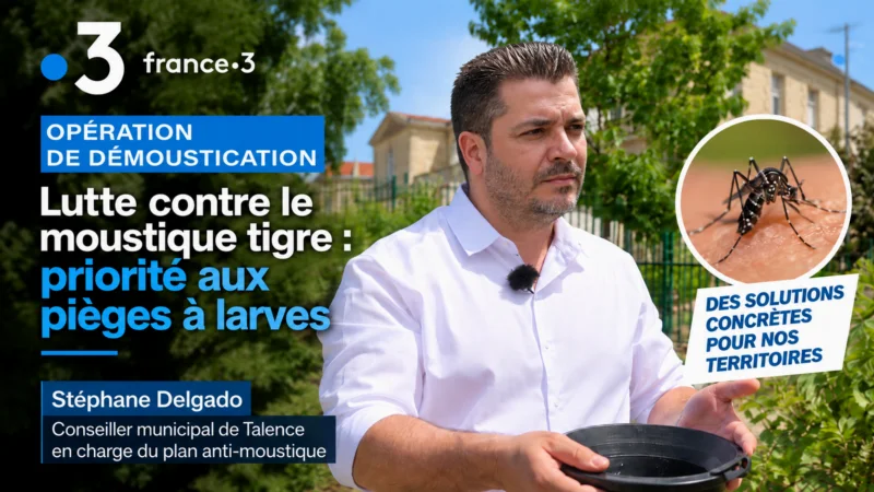 Article de France 3 sur la lutte contre le moustique tigre