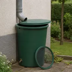 Récupérateur d’eau, exemple de gîte larvaire